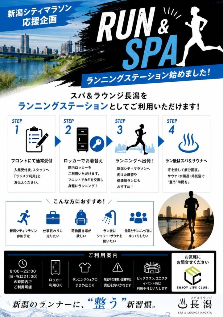 ランニングステーション案内ポップ